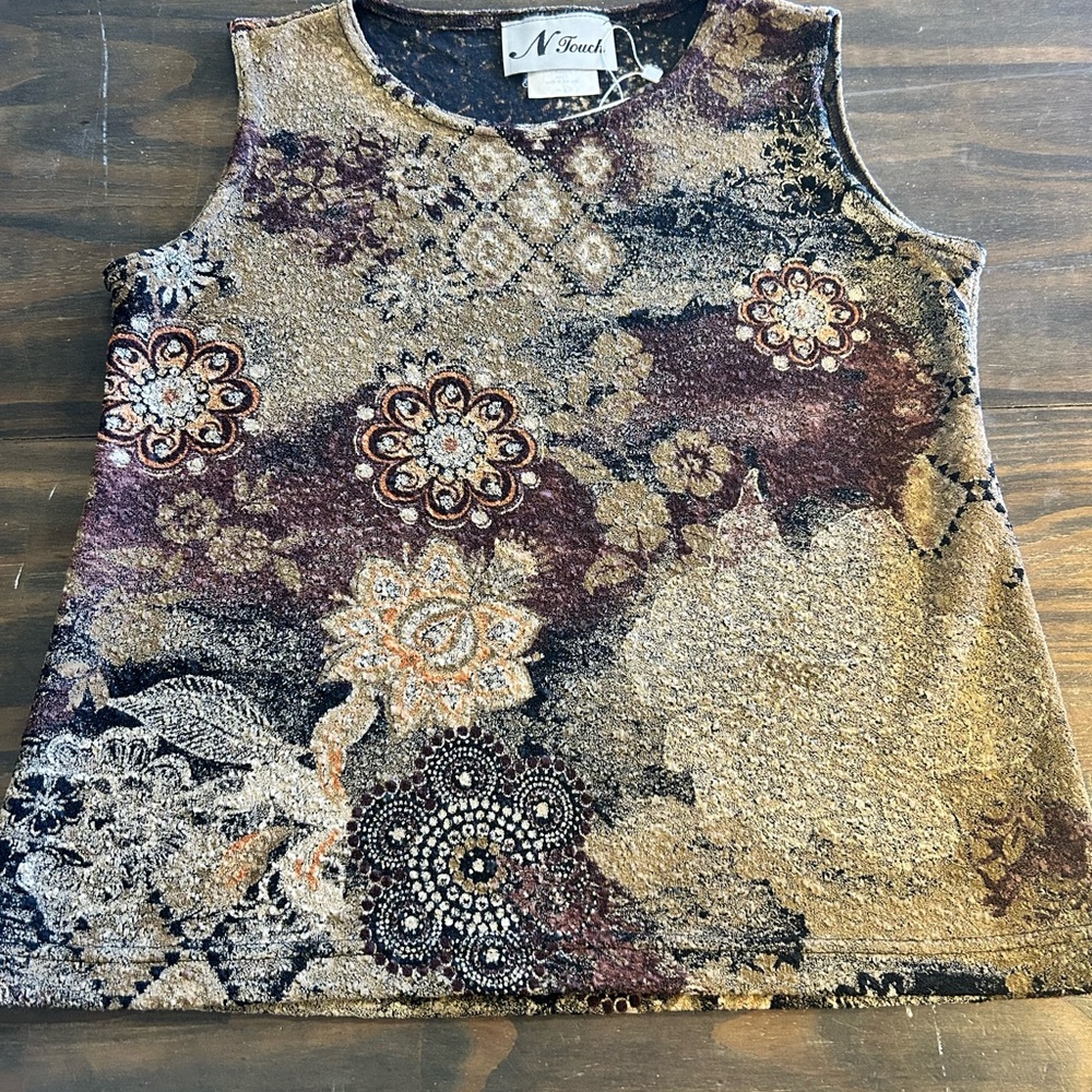 Vintage Women's Sleeveless Top Fairy Whimsi